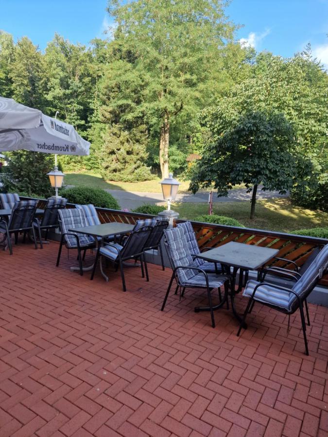 Gasthaus Pension Doerenkrug - Restaurant Augustdorf Ngoại thất bức ảnh